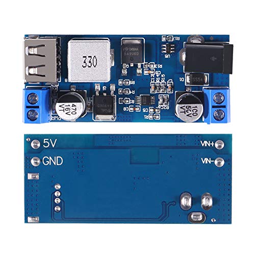 ACEIRMC 2pcs Buck Converter 12v to 5v 5A USB Voltage Regulator DC 9V-36V Step Down to DC 5V-5.3V 5.2V 3.5-6A Volt Transformer Power Supply Module for Phone Fast Charging (4pcs) - Image 2