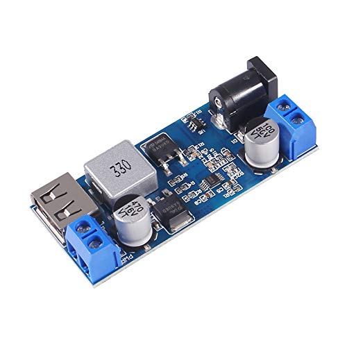 ACEIRMC 2pcs Buck Converter 12v to 5v 5A USB Voltage Regulator DC 9V-36V Step Down to DC 5V-5.3V 5.2V 3.5-6A Volt Transformer Power Supply Module for Phone Fast Charging (4pcs) - Image 5