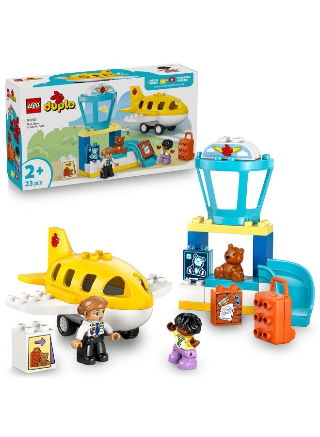 LEGO Duplo Town First Time At The Airport 10443 (23) Pieces  - Image 1