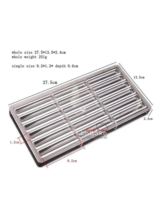 قالب شوكولاتة طويل من البلاستيك الصلب من البولي كربونات الشفاف، عصا خشبية، بيضة عيد الفصح، قطرة الماء، السماء المرصعة بالنجوم، أداة خبز الشوكولاتة، مستلزمات الخبز بنفسك - Image 2