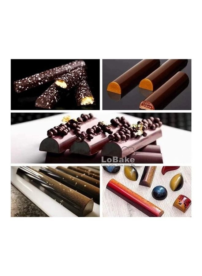 قالب شوكولاتة طويل من البلاستيك الصلب من البولي كربونات الشفاف، عصا خشبية، بيضة عيد الفصح، قطرة الماء، السماء المرصعة بالنجوم، أداة خبز الشوكولاتة، مستلزمات الخبز بنفسك - Image 3