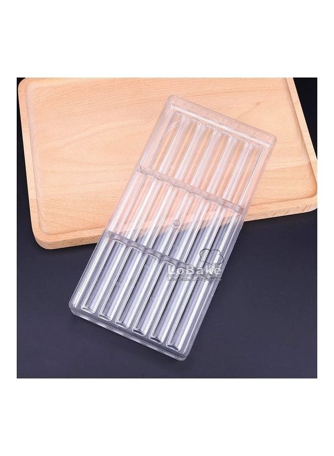 قالب شوكولاتة طويل من البلاستيك الصلب من البولي كربونات الشفاف، عصا خشبية، بيضة عيد الفصح، قطرة الماء، السماء المرصعة بالنجوم، أداة خبز الشوكولاتة، مستلزمات الخبز بنفسك - Image 5