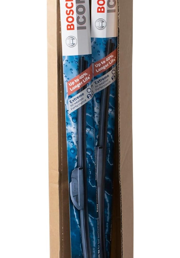 Bosch ICON Wiper Blades 20A20B (Set of 2) for Various Vehicle Models - Image 2