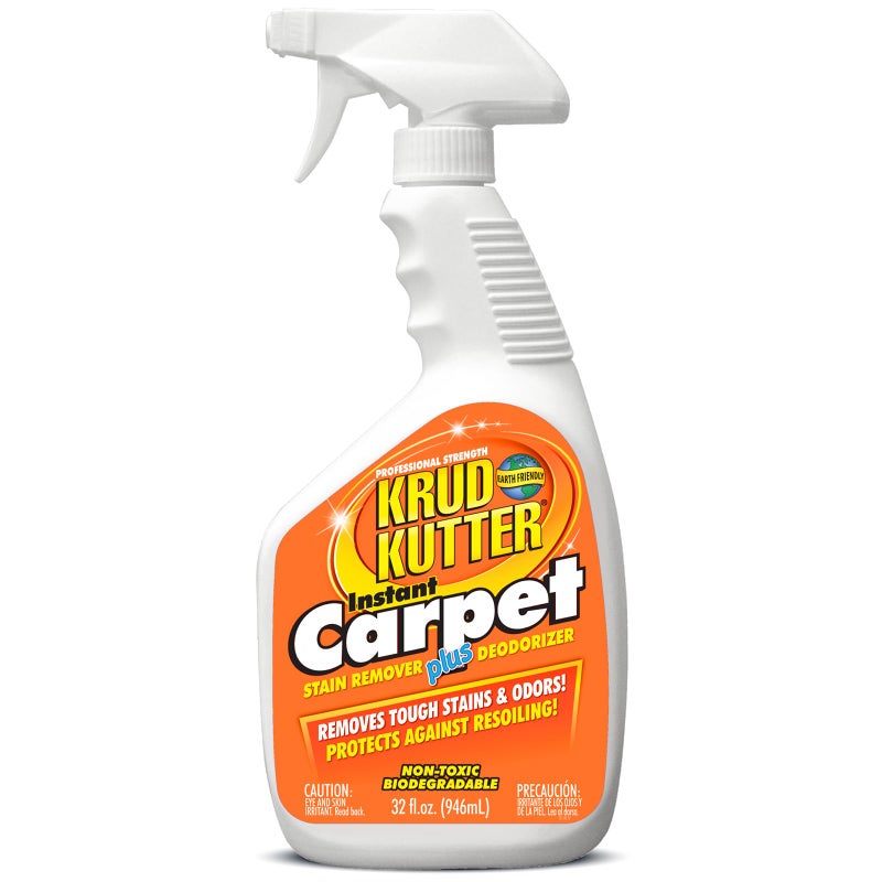 Krud Kutter CR326 Instant Carpet Cleaner/Stain Remover Plus Deodorizer Spray, 32 Fl Oz - Image 5