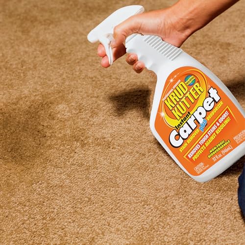 Krud Kutter CR326 Instant Carpet Cleaner/Stain Remover Plus Deodorizer Spray, 32 Fl Oz - Image 2