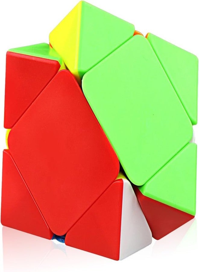 Cubelelo Drift Skewb Stickerless Speedcube Puzzle for Kids & Adults | Fast & Smooth Stress Buster | Brain-Boosting Challenge for Kids and Adults (Multicolour) - Image 2