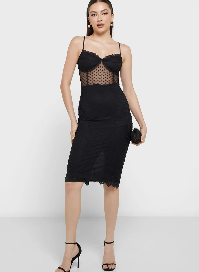 TFNC Lace Detail Dress