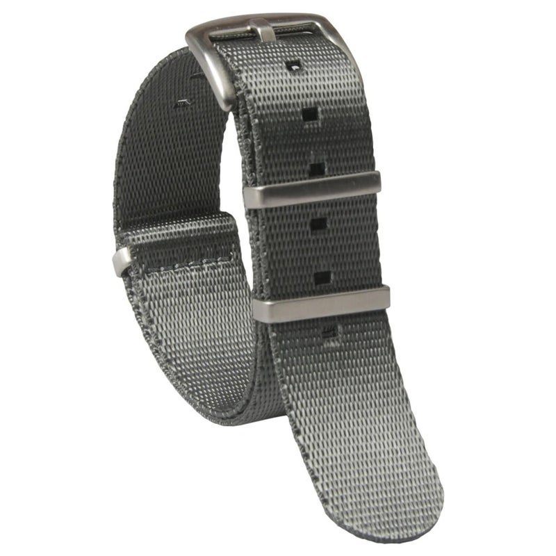 Bluejw Hot Selling Nylon Watch Strap with 316 Stainless Steel Buckle – Quick Release Replacement Band for Seat Belt Style Watches - Image 1