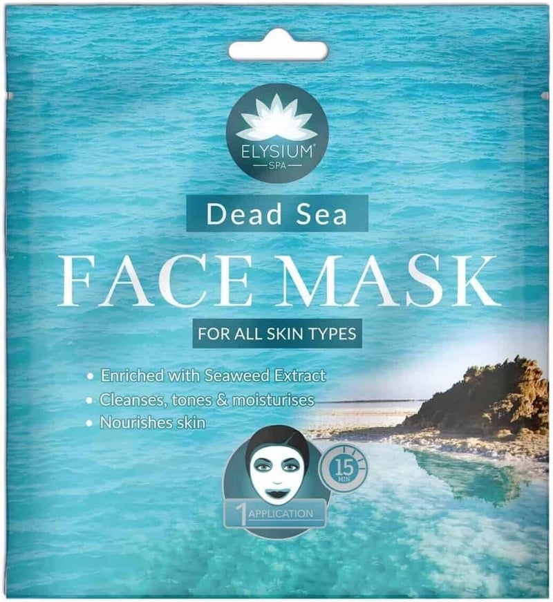Home Avenue Dead Sea Face Mask All Skin Types with Seaweed Extract Elysium Spa