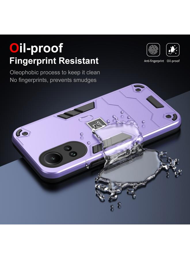 اس-توب جراب لهاتف OPPO Reno10 5G Global 2 في 1 جراب هاتف مقاوم للصدمات - Image 4