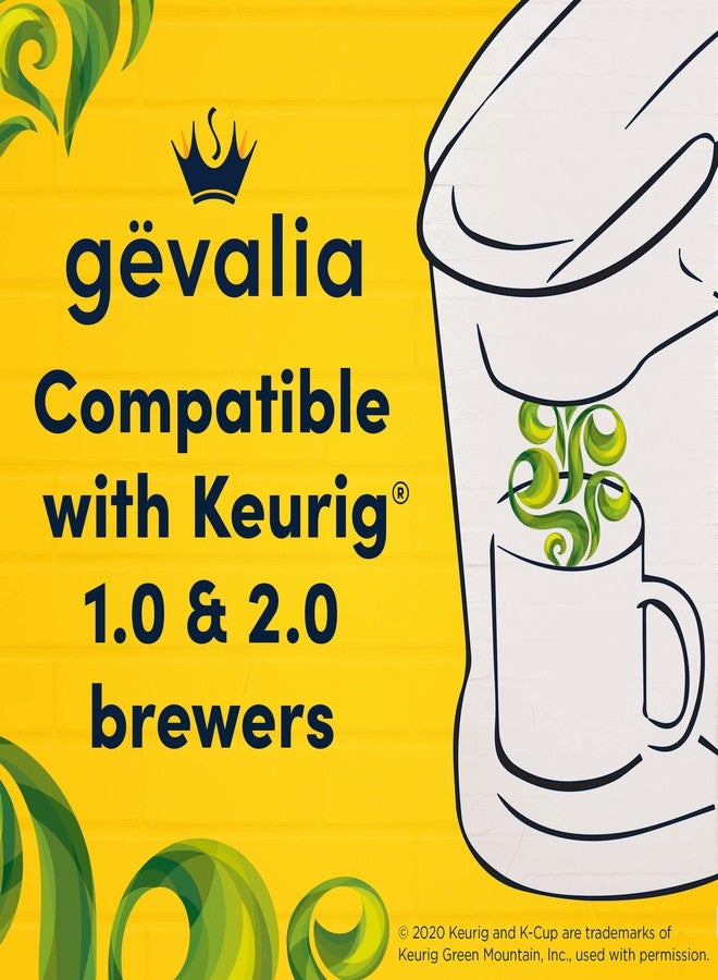 GEVALIA كبسولات قهوة جيفاليا كولومبيا من نوع K-Cup، مناسبة لنظام الكيتو الغذائي ونمط الحياة منخفض الكربوهيدرات، عبوة من 84 كبسولة - Image 5