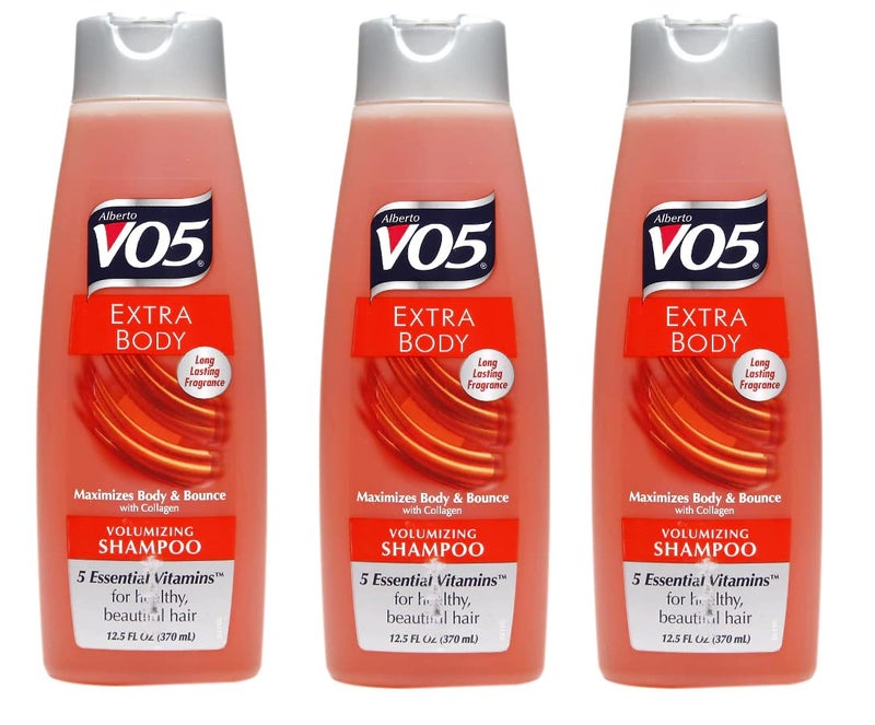 Alberto VO5 Extra Body Volumizing Shampoo 125oz Pack of 3 by Unknown