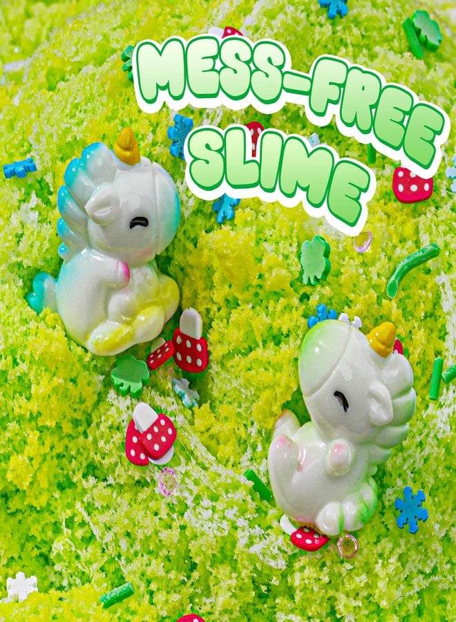 Joytry Unicorn Cloud Slime2 Kit 2 Pack - 14oz Soft & Non Sticky Slime Making Kit with Glitter, Dreamy Charms & Slime Add-ins, ASMR Sensory Toys, Perfect Unicorn Gifts for Girls & Boys Ages 4-12 - Image 5