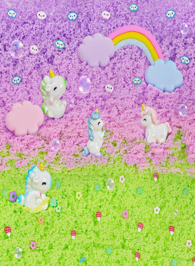 Joytry Unicorn Cloud Slime2 Kit 2 Pack - 14oz Soft & Non Sticky Slime Making Kit with Glitter, Dreamy Charms & Slime Add-ins, ASMR Sensory Toys, Perfect Unicorn Gifts for Girls & Boys Ages 4-12 - Image 4