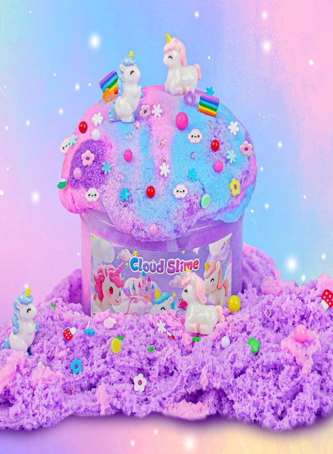 Joytry Unicorn Cloud Slime2 Kit 2 Pack - 14oz Soft & Non Sticky Slime Making Kit with Glitter, Dreamy Charms & Slime Add-ins, ASMR Sensory Toys, Perfect Unicorn Gifts for Girls & Boys Ages 4-12 - Image 2