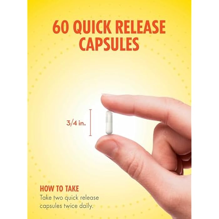 Sundance Probiotic Acidophilus | 500 Million Active Cultures | 60 Quick Release Capsules | Non-GMO, Gluten Free Supplement - Image 4