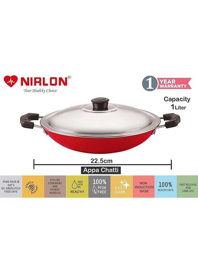Nirlon Non-Stick Aluminium Cookware Set - Image 4