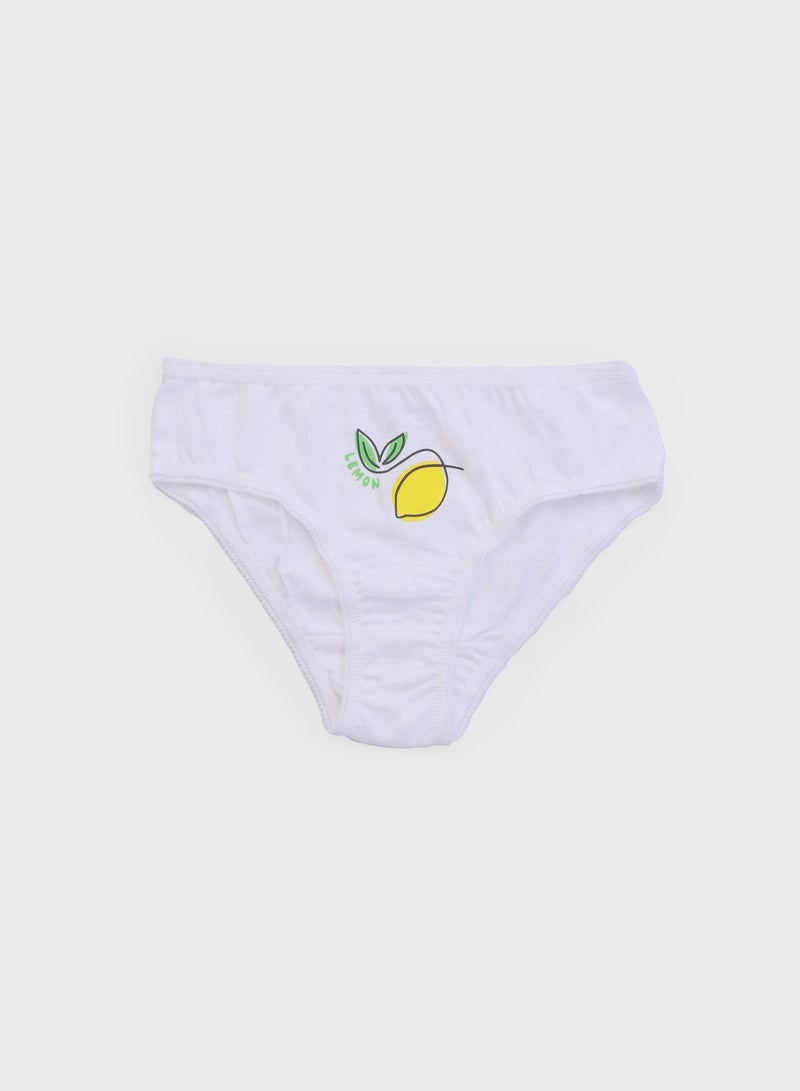 nuego Kids Girls Breathable Brief Pack of 3 Made of Pure Cotton Fabric - Image 3