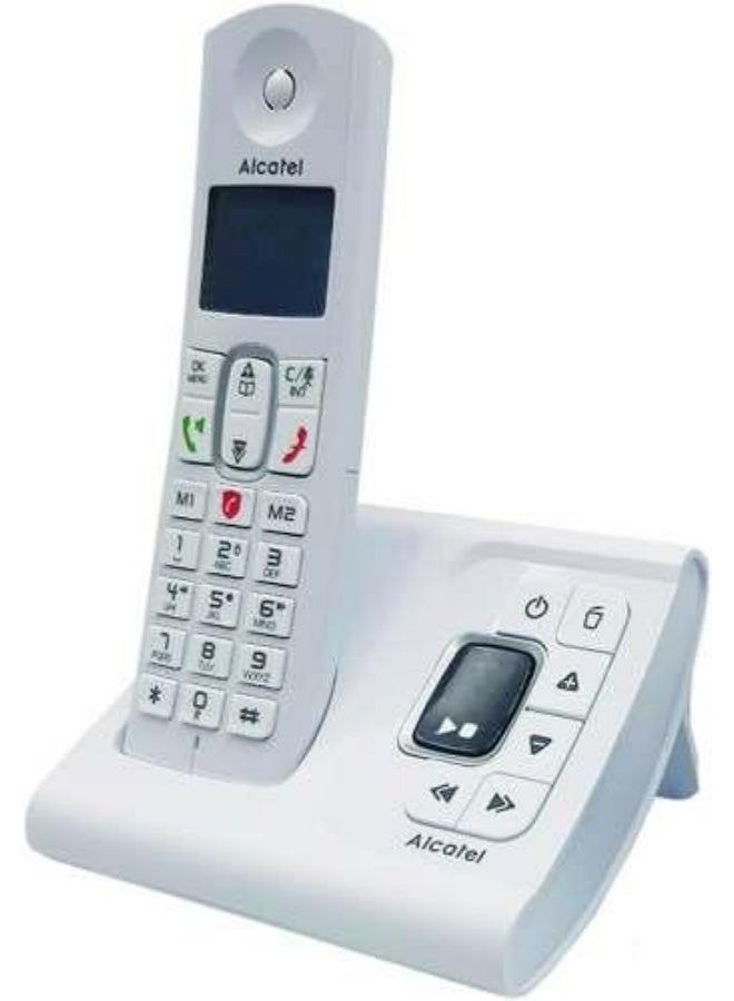 Answer Machine F685 Wireless Telephone/14 Minutes Capacity/Unwanted Call Block/Speaker/Illuminated Display/Caller ID/100 Digit Memory/Redial Button/Different Tones/Bell Intensity Control