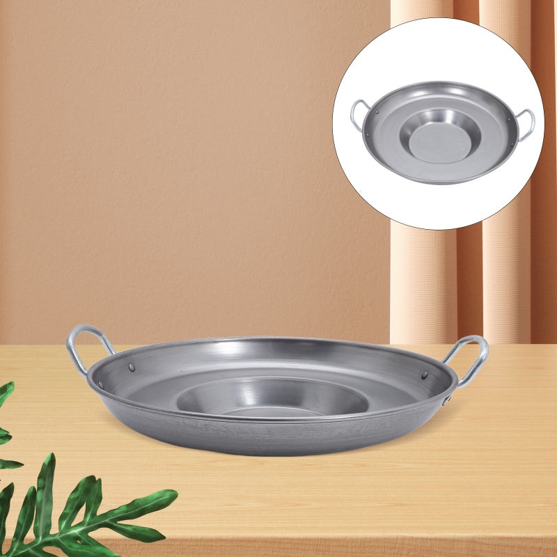🍳 مقلاة حديدية مسطحة القاع غير لاصقة للطهي والقلي في المطبخ - Image 1