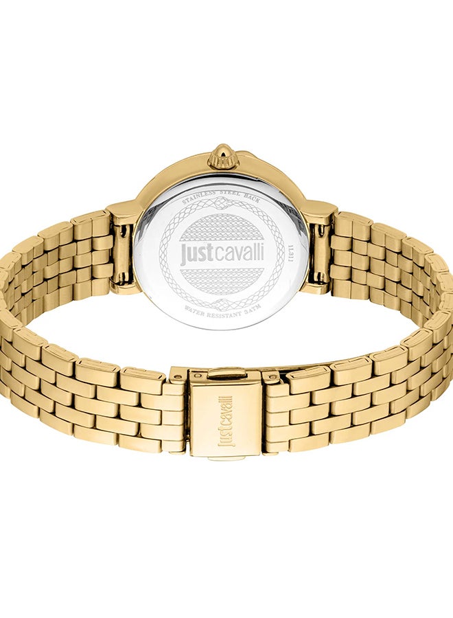 Just Cavalli مجموعة جاست كافالي ليدي براف سنيك JC1L311M0035 - ساعة كوارتز أنثوية من الفولاذ المقاوم للصدأ 3 عقارب - Image 3