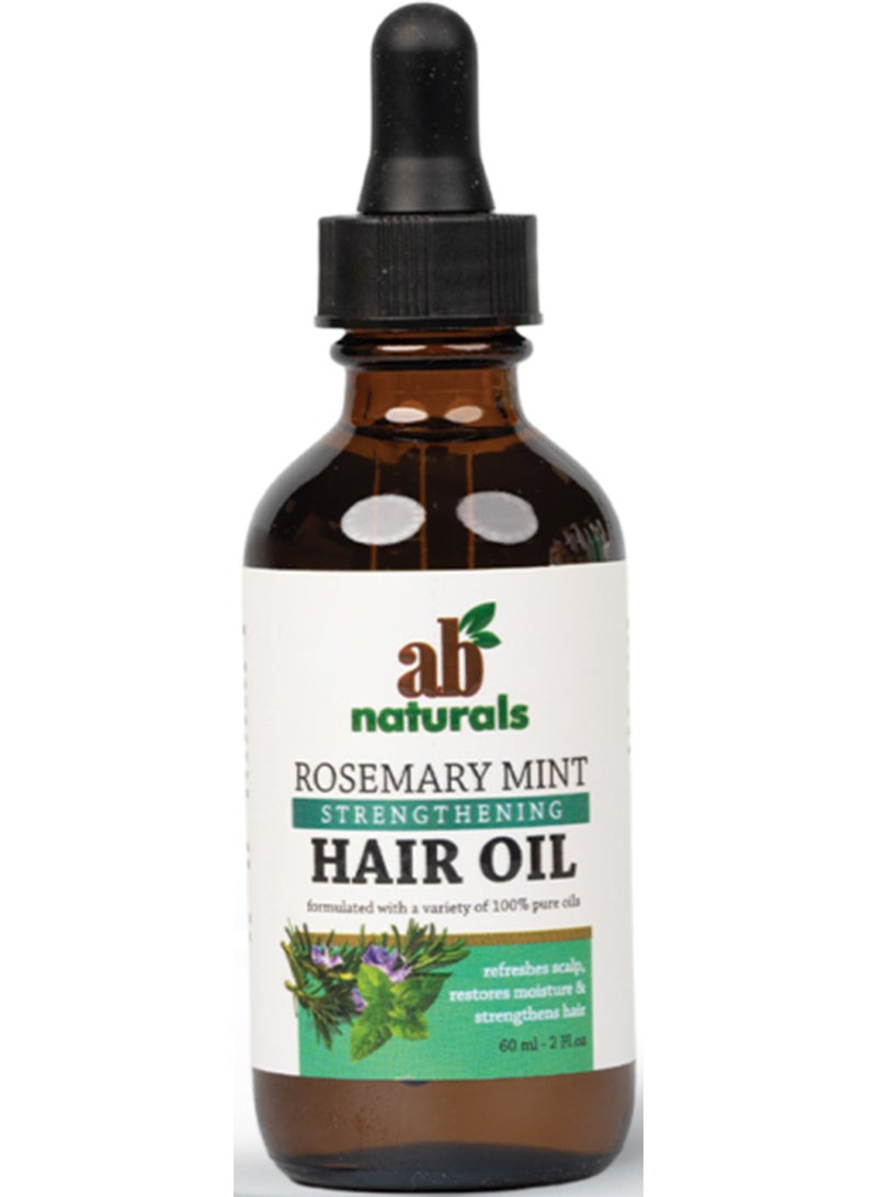 إيه بي ناتشورالز زيت الروزماري والنعناع لتقوية الشعر 60 مل