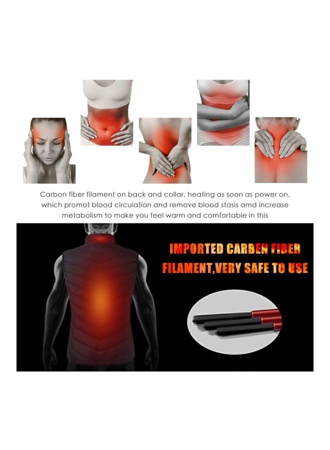 Generic Electric Thermal Heating Long Sleeves Jacket XXXL - Image 5