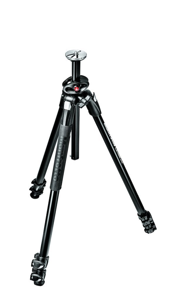 Manfrotto MT290DUA3 290 Dual 3-Sec Aluminum Tripod - International Version (No US Warranty) (Black) - Image 5