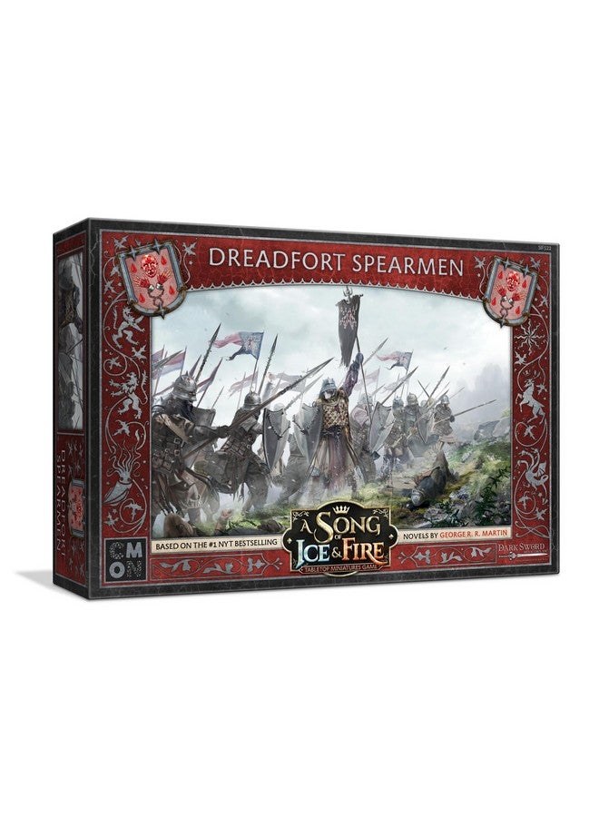 CMON A Song of Ice and Fire Tabletop Miniatures Game Dreadfort Spearmen Unit Box - Loyalty Forged in The Frigid North, Strategy Game for Adults, Ages 14+, 2+ Players, 45-60 Minute Playtime, Made - Image 1