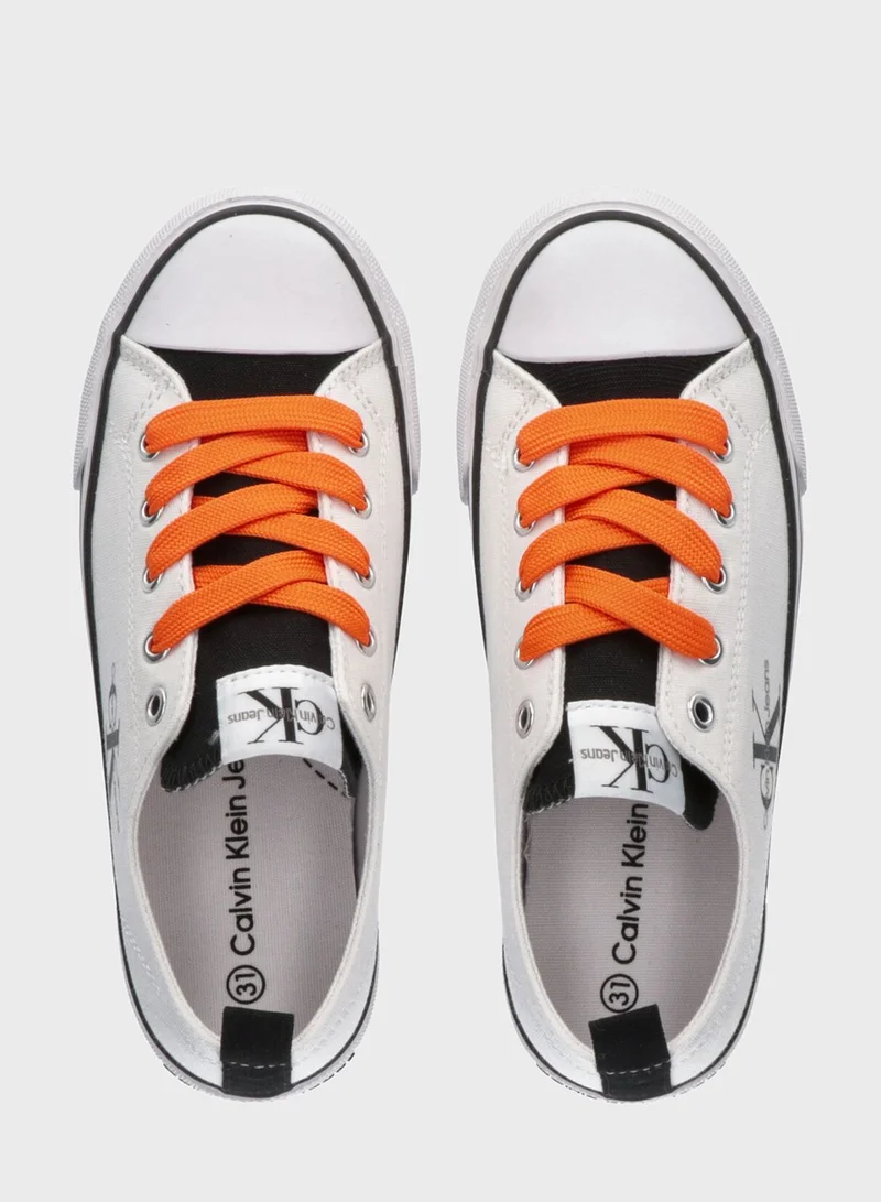 Calvin Klein Jeans Kids Lace Up Sneakers