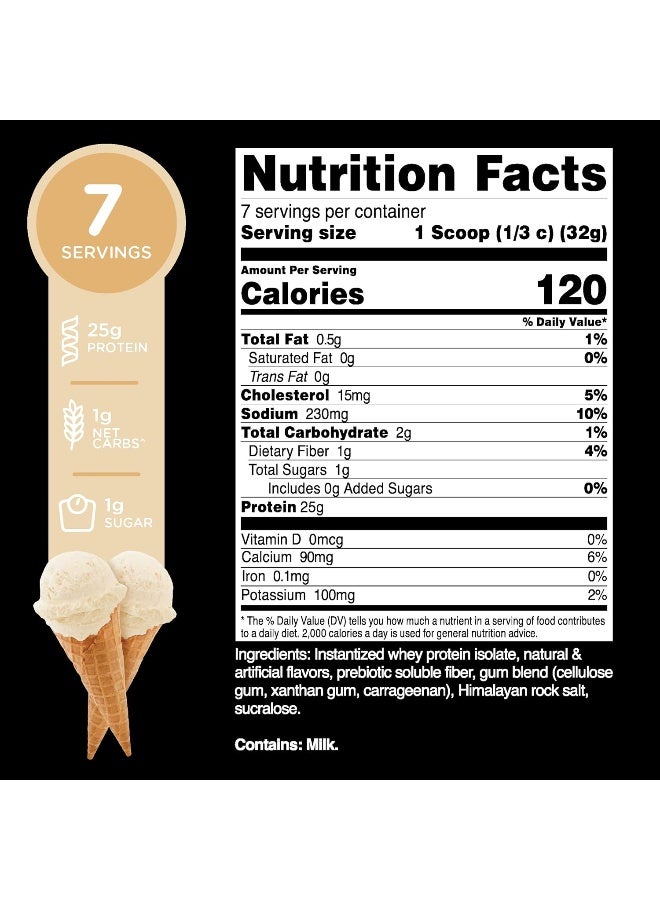 TransformHQ بروتين مصل اللبن المعزول من TransformHQ بنكهة الفانيليا 7 حصص - مسحوق بروتين للأداء - Image 2