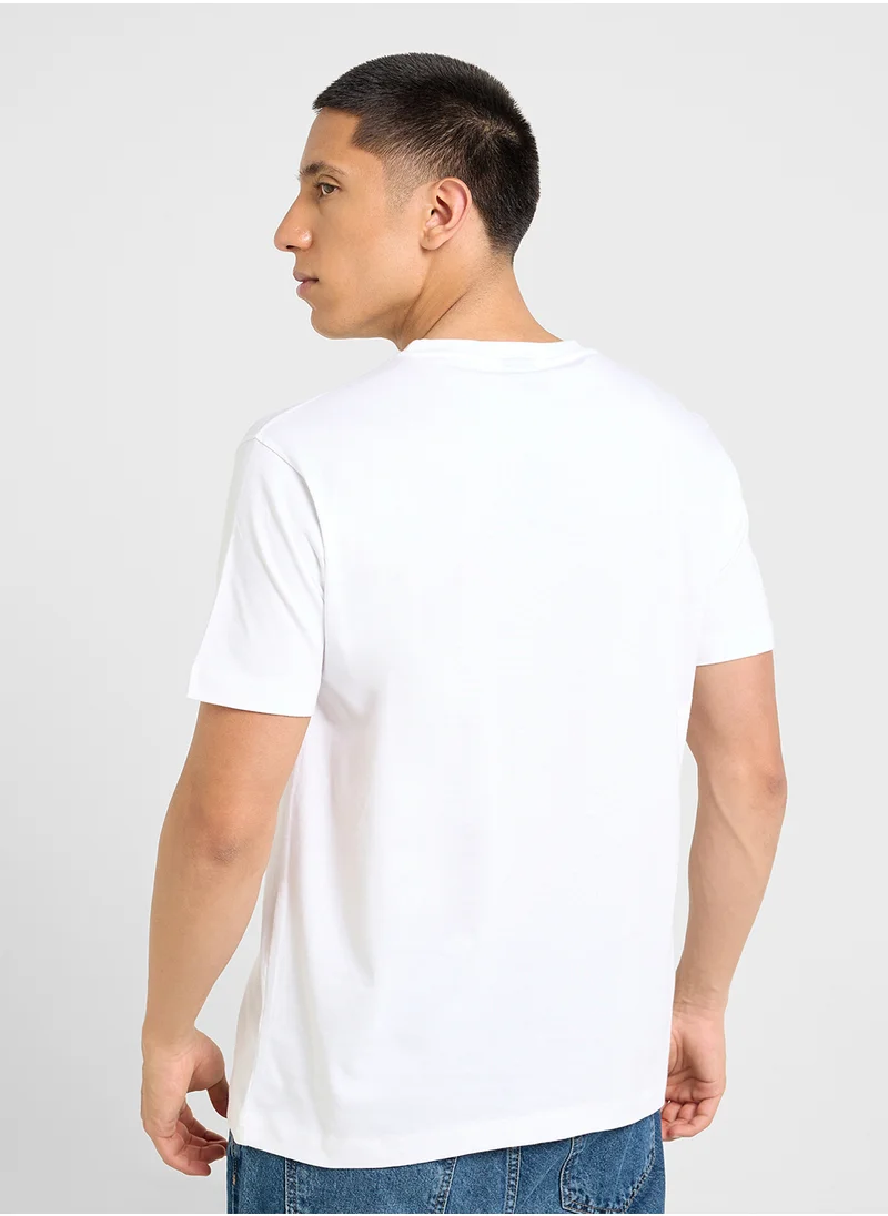 Seventy Five Basics Printed T-Shirt