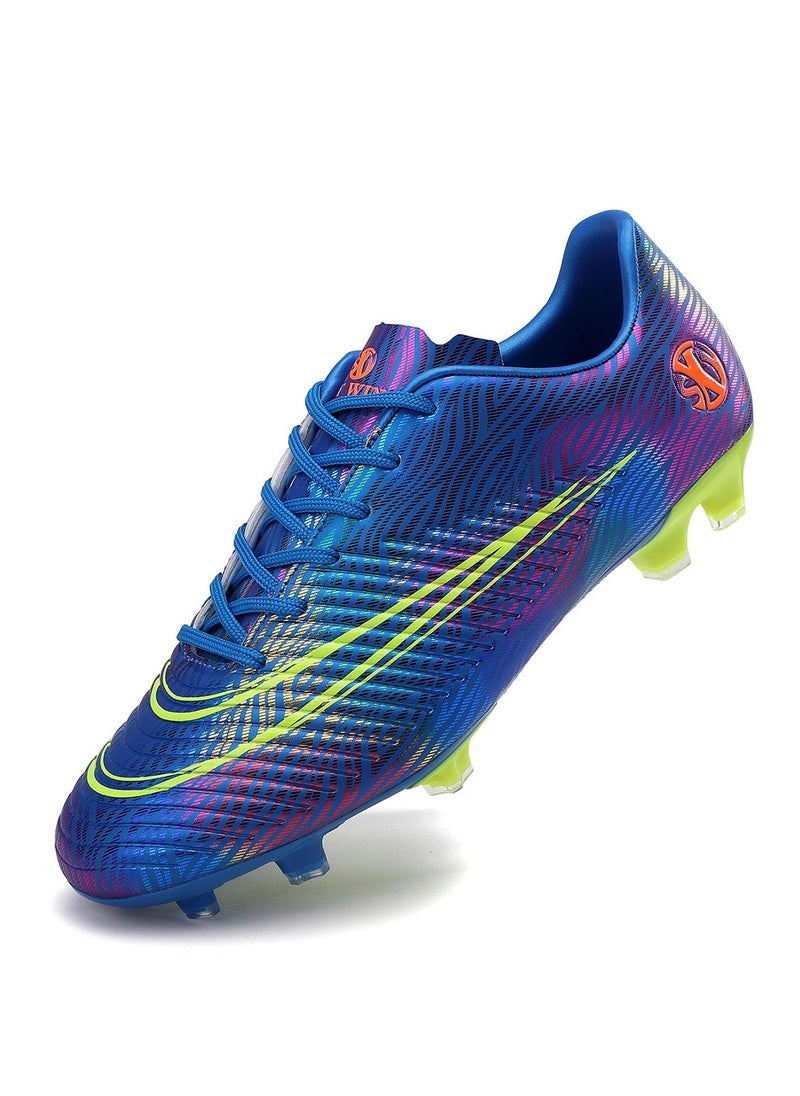 SKY WING SKY WING Men's Soccer Shoes Cleats Professional High-Top Breathable Athletic Football Boots Sneakers for Outdoor Indoor  - Image 1