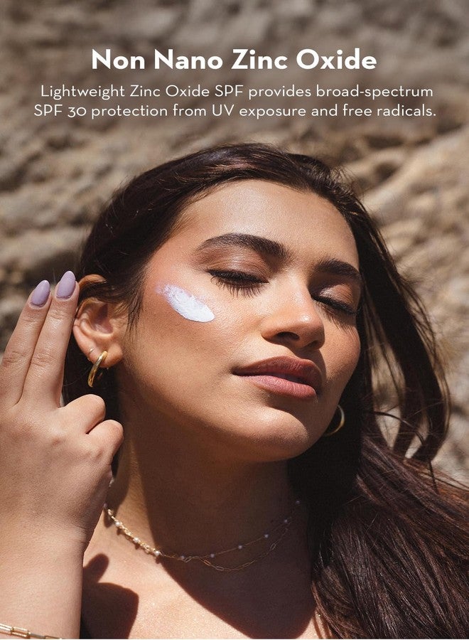 Sonage Protec Plus Mineral Sunscreen: Lightweight, Non-Greasy SPF 30 Face Sunscreen with Zinc Oxide | Natural & Reef-Safe - Image 2