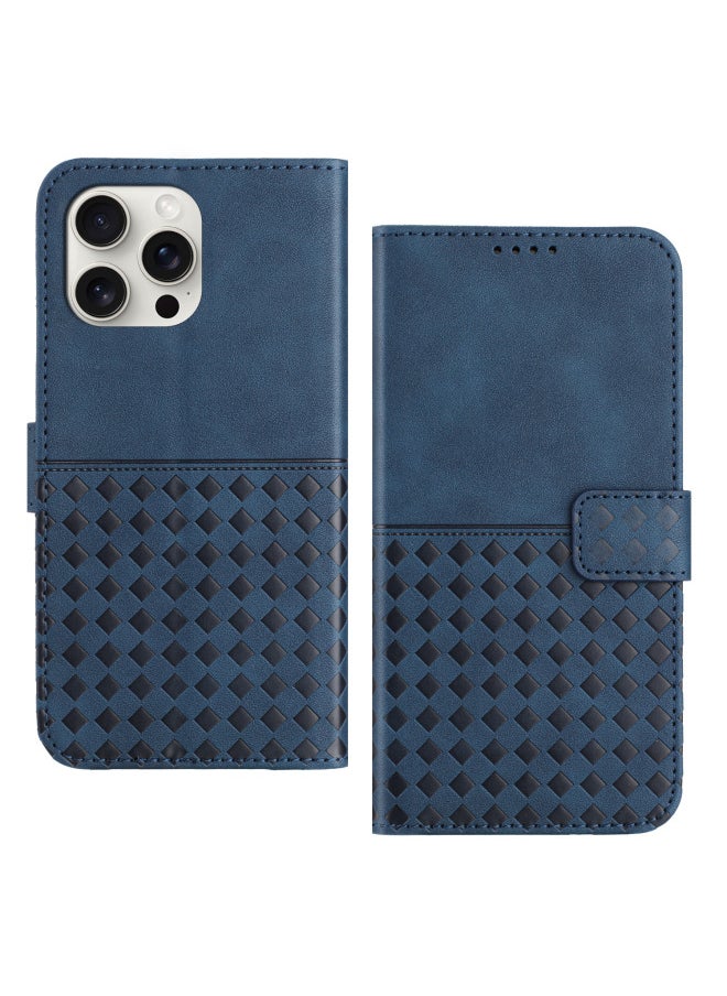 Generic - For Iphone16Pro Flip Anti-drop Protective Case For Apple Walle Multi Card Bag Phone Case Wholesale-Color:Blue-Applicable Model:For Iphone 13 Pro (default OPP Bag Packaging) - Image 1