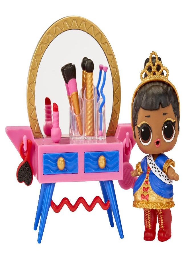 L.O.L. SURPRISE! - L.O.L. Surprise! OMG House of Surprises Beauty Booth Playset with Her Majesty Collectible Doll and 8 Surprises, Dollhouse Accessories, Holiday Toy, Great Gift for Kids Ages 4 5 6+ Years & Collectors - Image 1