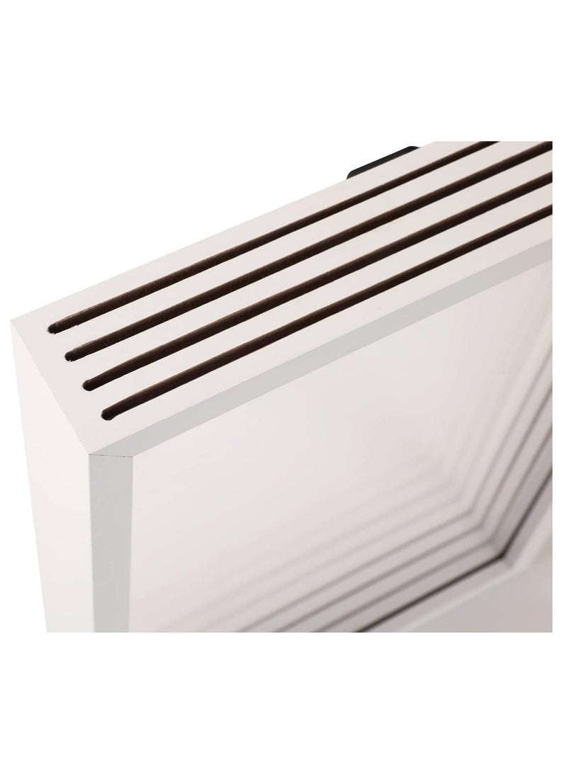 Hihonor Family Handprint Kit, DIY Craft Keepsake Wooden Frame, Endless Gift Set, Non-Toxic Paints, Transparent Sheets (White) - Image 2