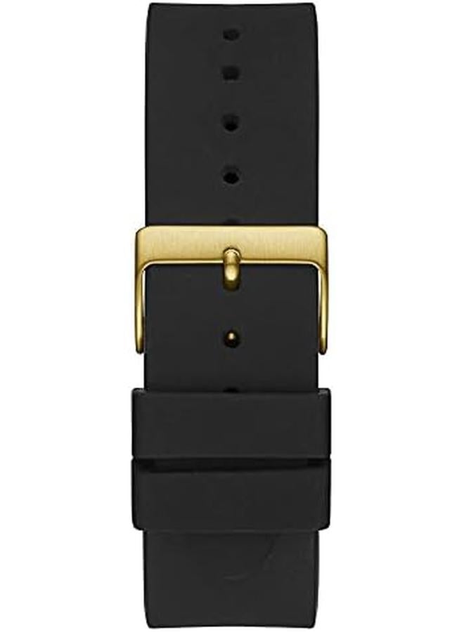 جس ساعة كوارتز تناظرية للرجال بحزام سيليكون Gw0200G1 - Image 2