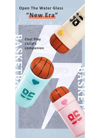 StarAndDaisy StarAndDaisy Smart Kids School Water Bottle SUS Insulated Thermos (Basketball-Pink)  - Image 5