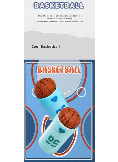 StarAndDaisy StarAndDaisy Smart Kids School Water Bottle SUS Insulated Thermos (Basketball-Pink)  - Image 3