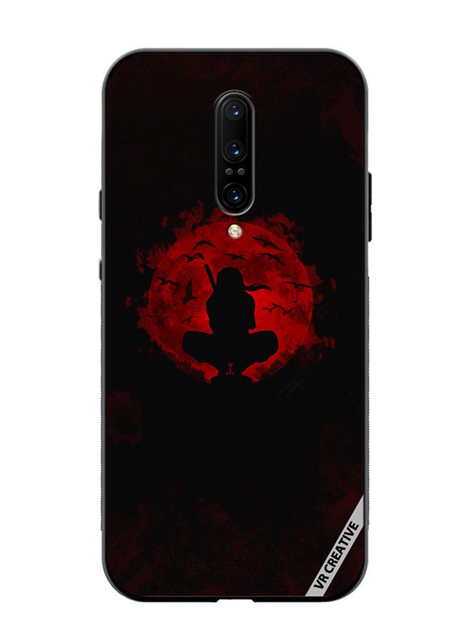 VR CREATIVE Protective Case Cover For OnePlus 7 Pro Bat Moon Design Multicolour - Image 1