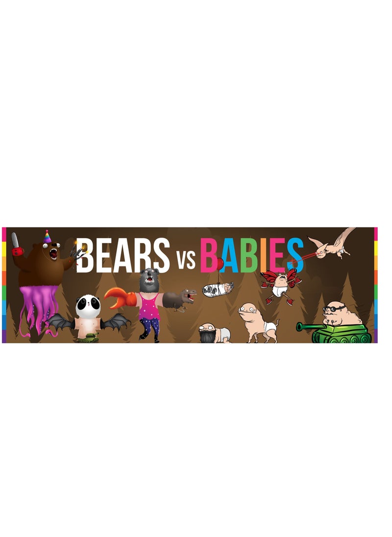 Exploding Kittens LLC - Bears vs Babies by Exploding Kittens - A Monster-Building Card Game - Family-Friendly Party Games - Card Games For Adults, Teens & Kids - Image 1