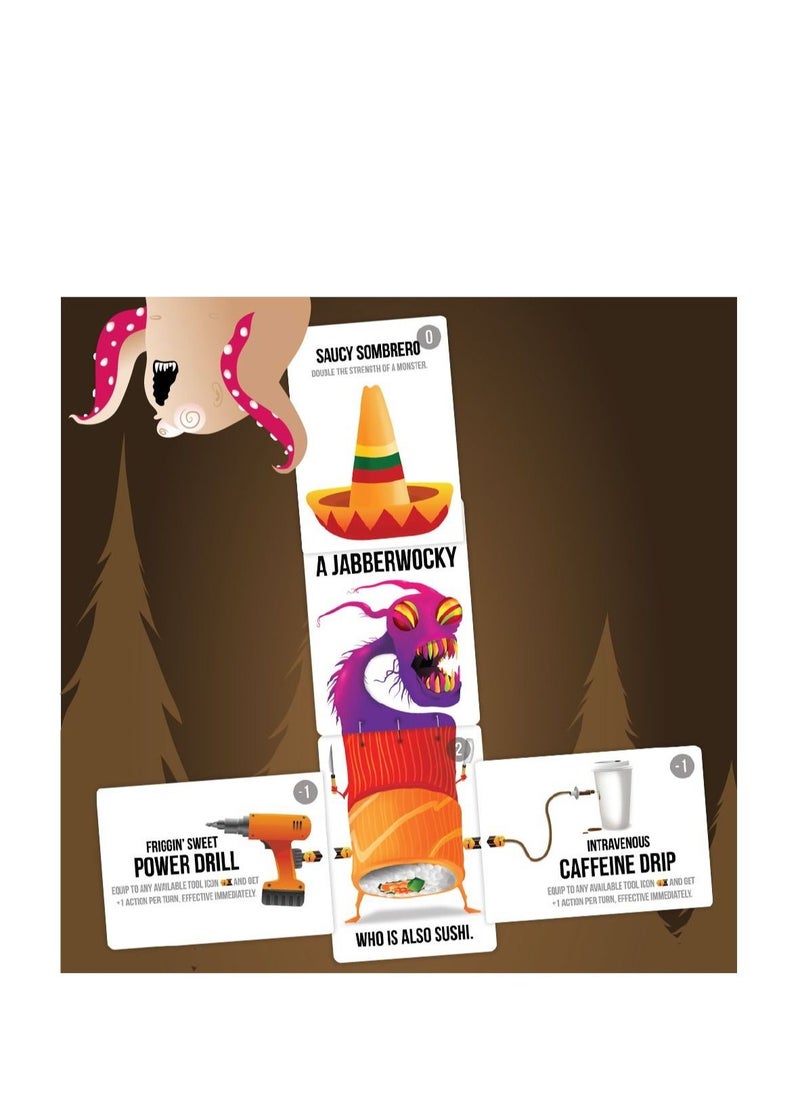 Exploding Kittens LLC - Bears vs Babies by Exploding Kittens - A Monster-Building Card Game - Family-Friendly Party Games - Card Games For Adults, Teens & Kids - Image 1