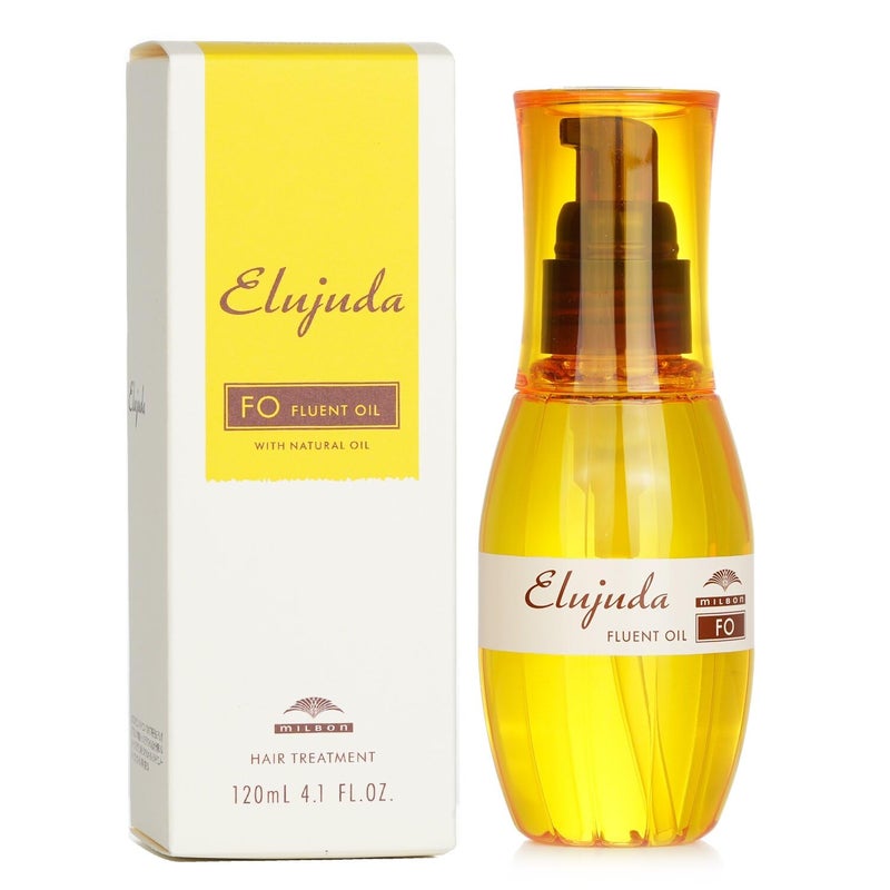 Milbon Deesse's Elujuda FO Fluent Oil for Fine Normal Hair 4.1 oz - Image 2