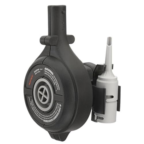 BLACK+DECKER MATRIX Inflator Attachment, High Volume for Balls, Air Mattresses and More (BDCMTHVIFF) - Image 3