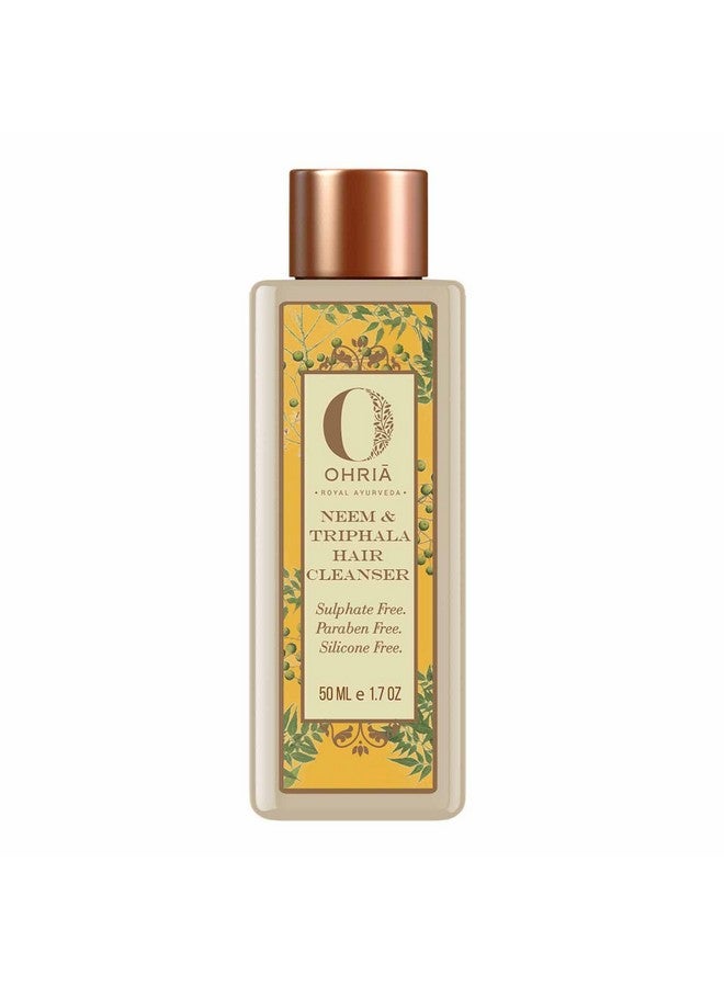 OHRIA Ayurveda Neem & Triphala Hair Cleanser Paraben Free Silicon Free & Sulphate Free 50Ml - Image 1