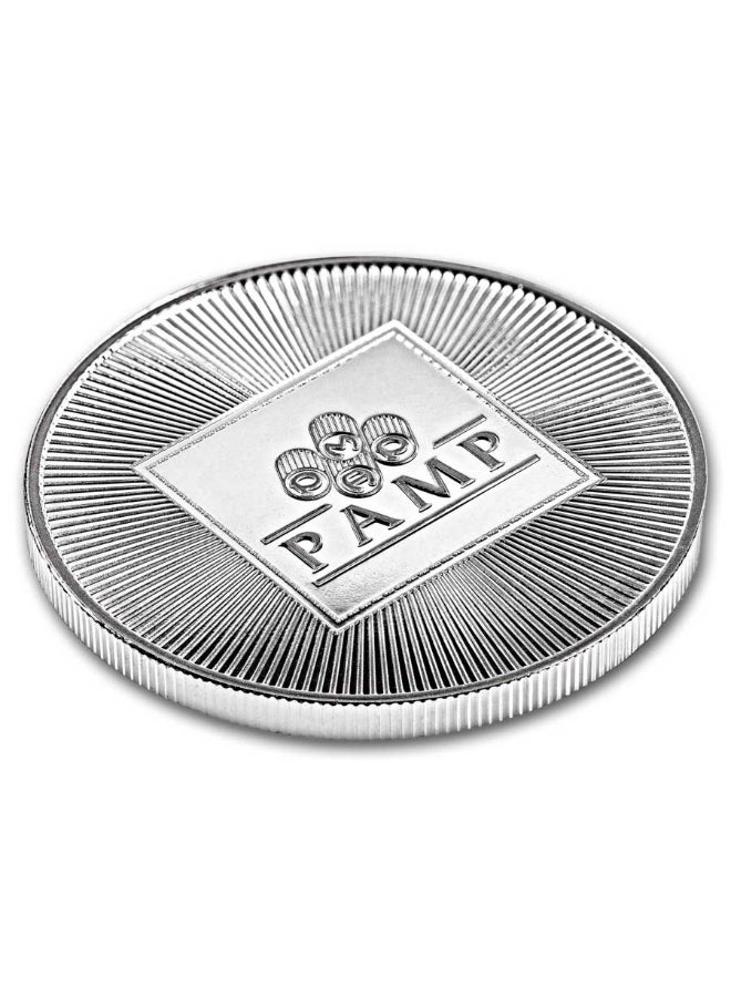 PAMP Suisse Round Silver 1 oz (31.1 gram) Coin - Image 3