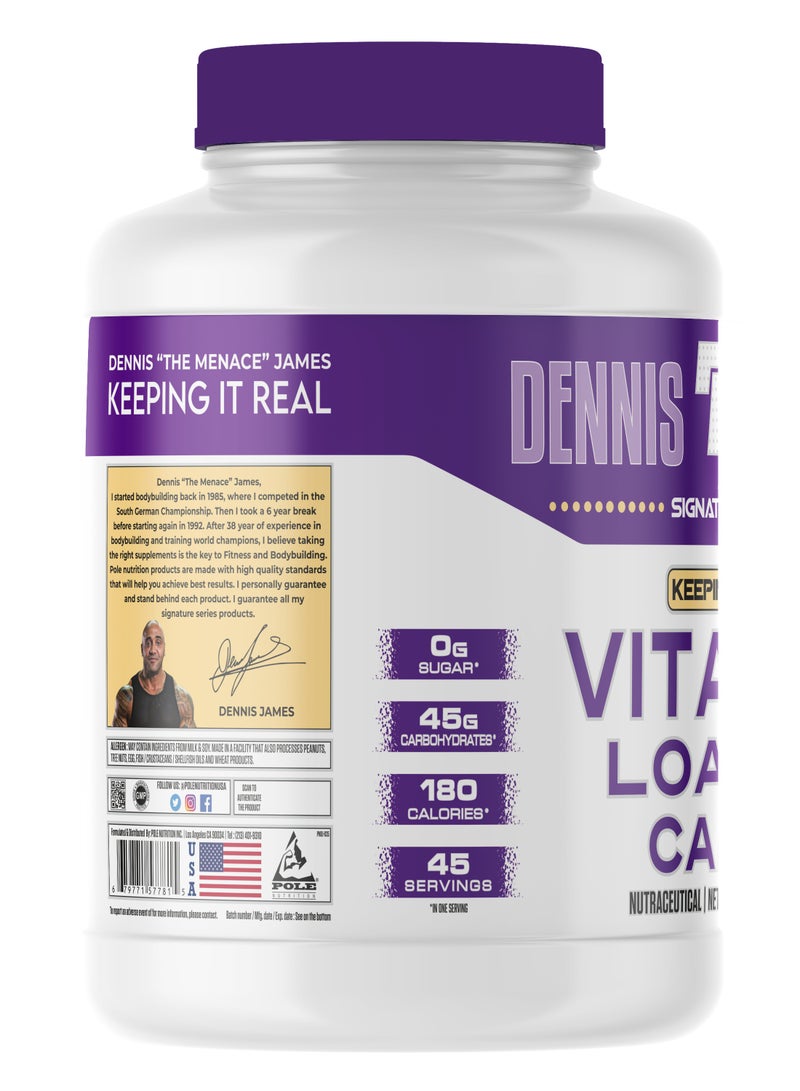 دينيس جيمس كاربوهيدرات فيتارجو المحملة من Dennis James Signature Series - Image 2