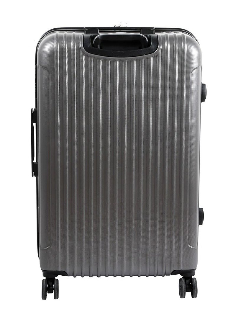 بيج ديزاين حقيبة سفر صغيرة Biggdesign Ocean، رمادية، حقيبة صلبة بعجلات دوّارة، حقائب سفر بعجلات، نظام قفل، خفيفة الوزن، 20 إنش. - Image 2