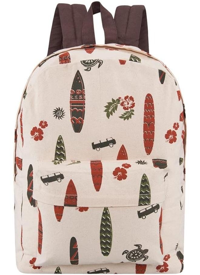 earthsave Casual Cotton Backpack for Boys & Girls| Water Resistant Laptop Backpack for Office, School and  College  - Image 1